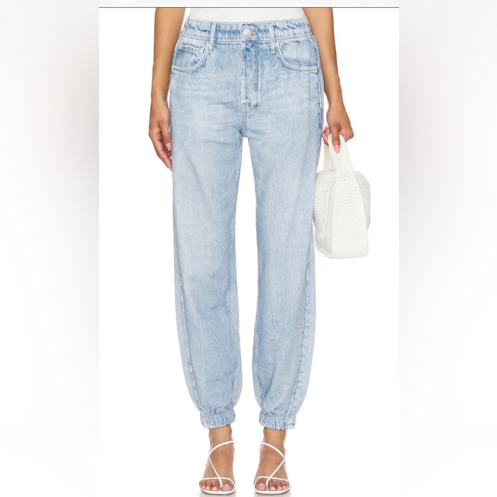 NEW! NWT RAG & BONE Miramar Jogger Pants Kacy Light Wash Size XS